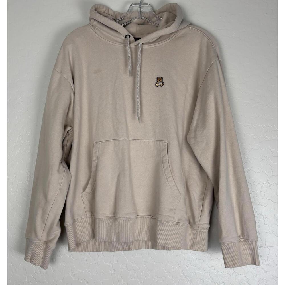 Teddy Fresh Embroidered Bear Hoodie Women’s M Classic Tan 1795